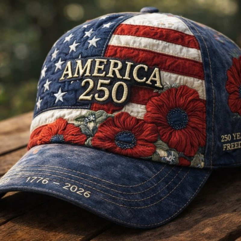Cross-Border Usa 250Th Anniversary Baseball Cap Cross-Border 3D Printed Digital Print Hat 250Th Anniversary Commemorative Cap Cross-Border Usa 250Th Anniversary Baseball Cap Cross-Border 3D Printed Digital Print Hat 250Th Anniversary Commemorative Cap