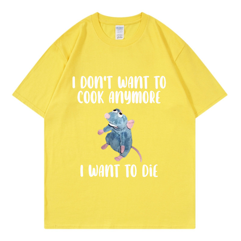 Dessin animé souris hommes coton à manches courtes Couple costume ample polyvalent ins mode T-shirt hommes été demi manches_voghion.com