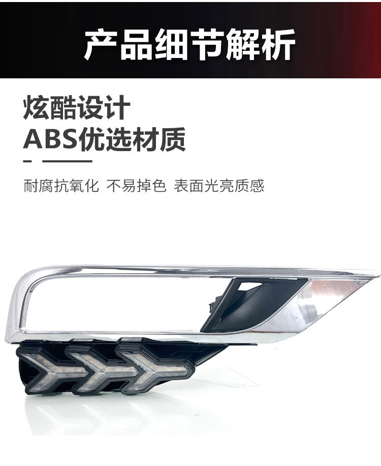Suitable for 15-16 Honda CRV daytime running lights dedicated LED daytime running lights US version CRV modified front fog lights
