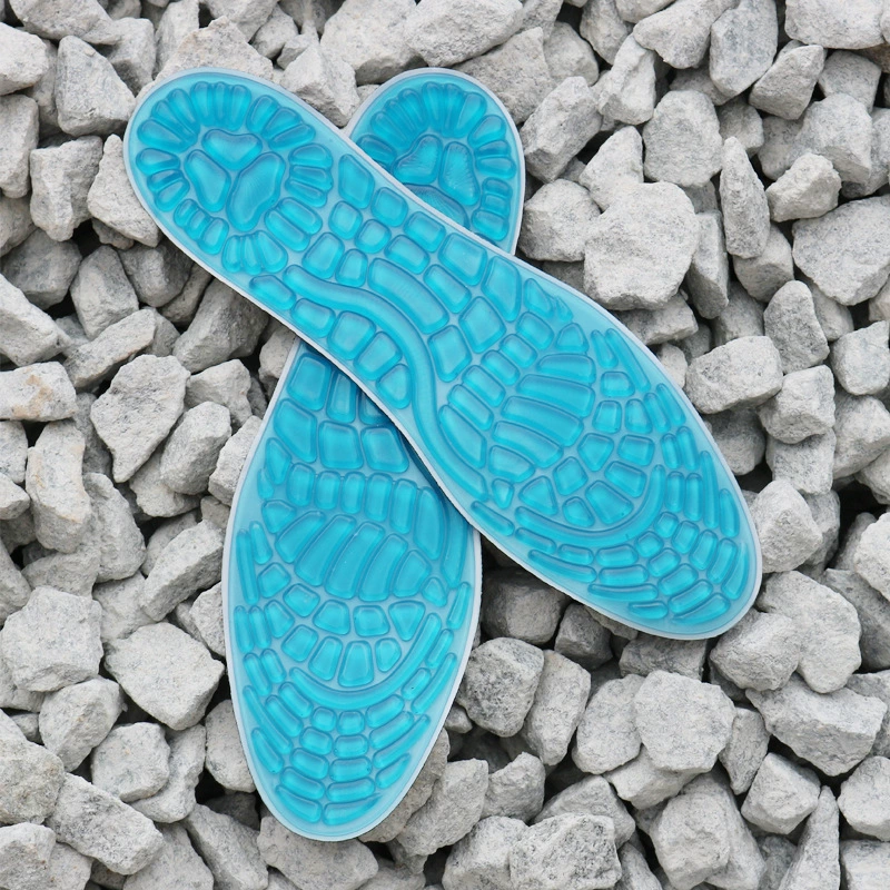 Pugel амортизирующая стелька баскетбольная спортивная стелька силиконовая спортивная стелька Военная тренировочная стелька супер мягкая Массажная стелька