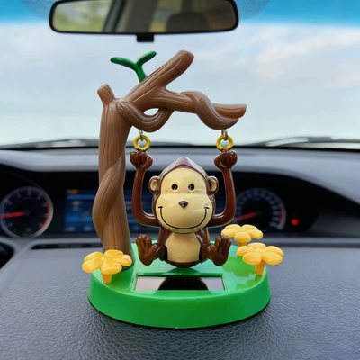 Turtle Doll Toys Home – Car ornaments - 7109cm-single-net-weight-33ggross-weight-43g-240carton-size-663960-swinging-monkey-double-sided-adhesive-packaged
