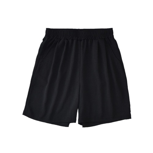 Summer thin and versatile plus-size women's outerwear loose casual wide-leg pants with pockets, elastic waist exercise pants