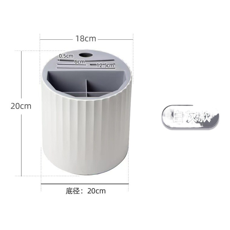 Cuchillo giratorio de cocina estante de almacenamiento estante hogar mesa superior tazón palillos tubo jaula cuchillo vegetal caja de almacenamiento integrado cuchara soporte de cuchillo puro