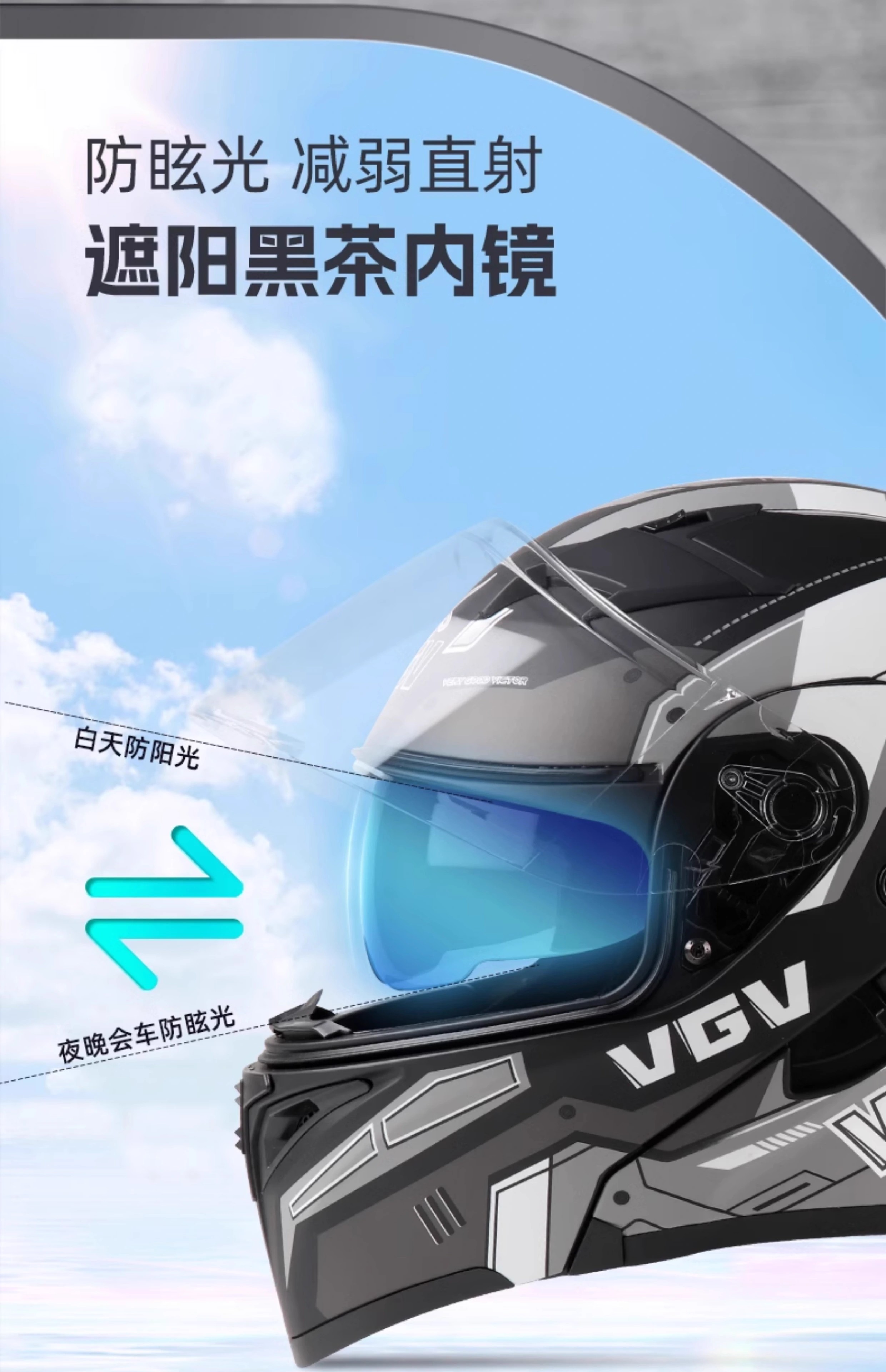 2025 new VGV3C certification motorcycle reveal helmet autumn and winter four seasons universal locomotive men's and women's safety helmet