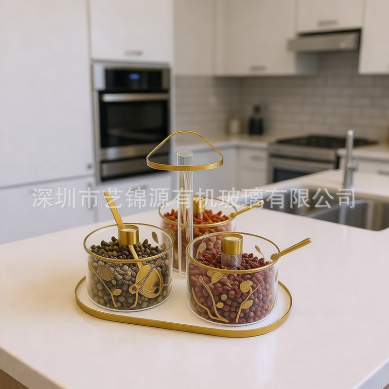 Jewish Acrylic Rosh Hashanah Sauce Set Stackable Disposable Sauce Tray Acrylic Jewish Acrylic Rosh Hashanah Sauce Set Stackable Disposable Sauce Tray Acrylic