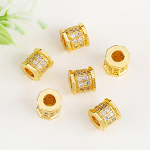 18K������Ƕ�ʯ����··ͨת����diy��������������Ʒ�������