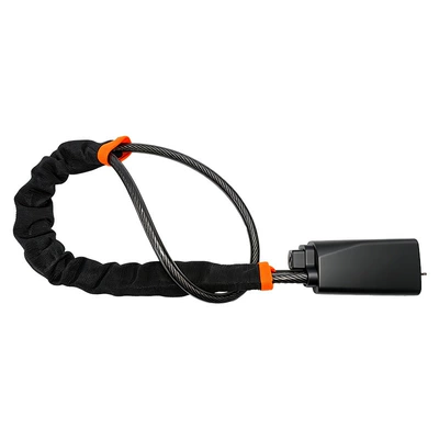 Car lock lock, steel wire cable lock