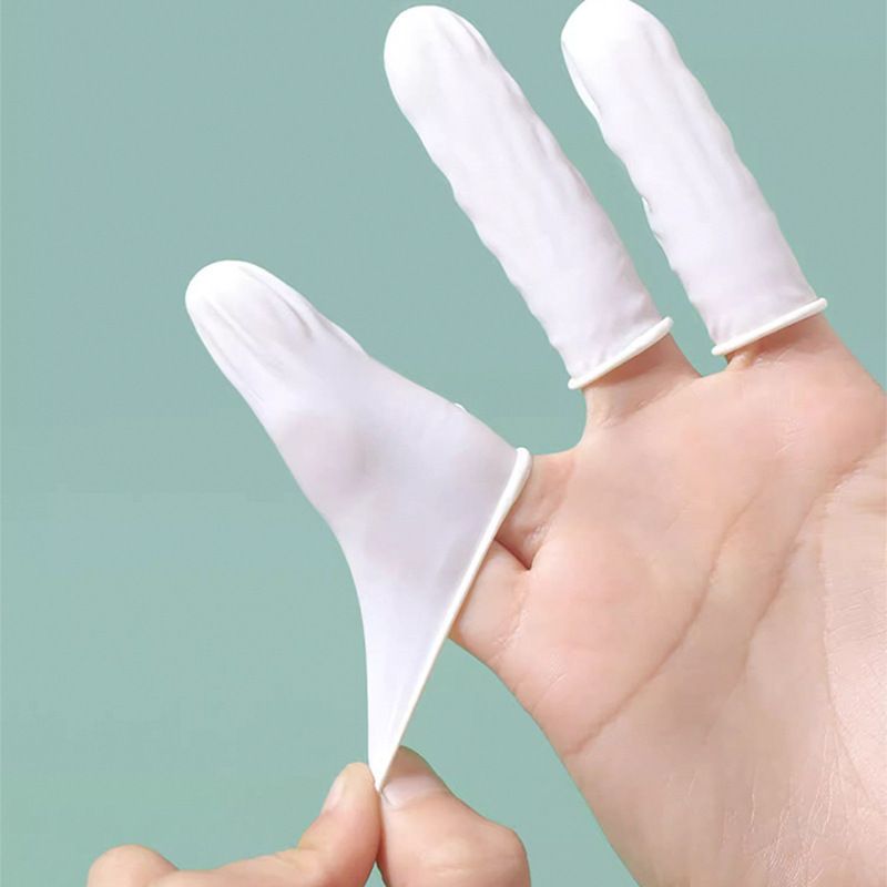 Disposable Latex Finger Cots, Finger Protection, Nail Art, Embroidery, Wear-Resistant, Industrial Labor Protection, Anti-Static, Anti-Slip, Thickeneded Rubber Sleeves Disposable Latex Finger Cots, Finger Protection, Nail Art, Embroidery, Wear-Resistant, Industrial Labor Protection, Anti-Static, Anti-Slip, Thickeneded Rubber Sleeves