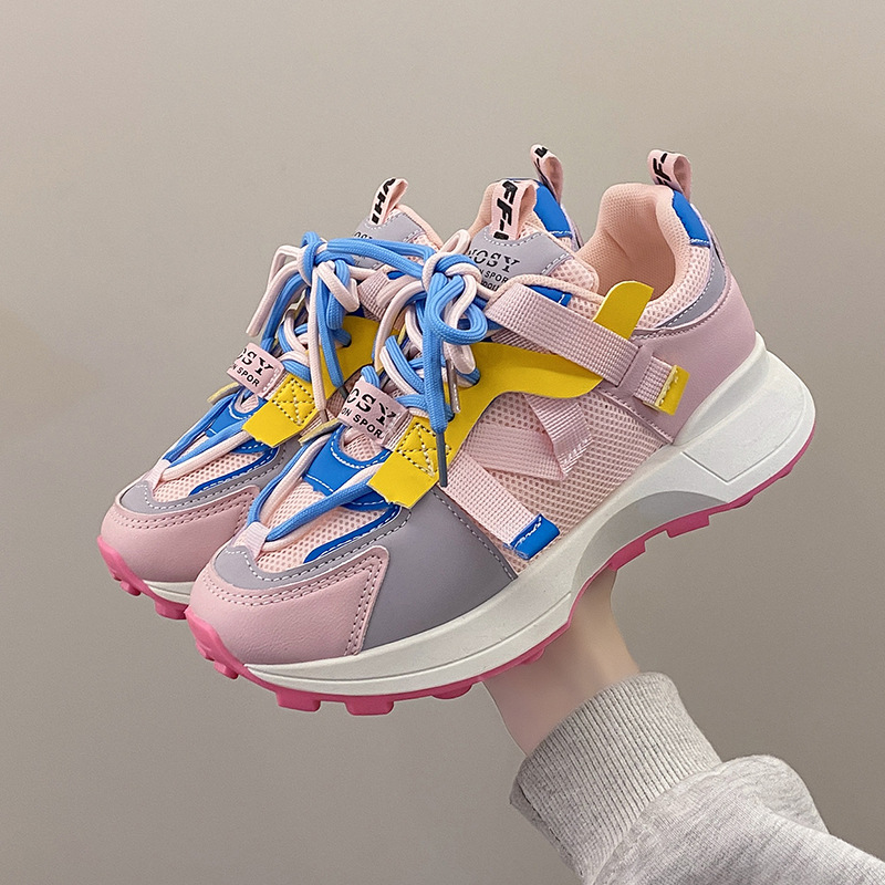 Chaussures de travail pour femmes, baskets de Tennis en maille synthétique, Support d'arc, chaussures durables à Absorption des chocs_voghion.com