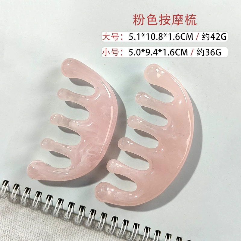 Заводская прямая голова массажная расческа меридиана массажная расческа меридиана