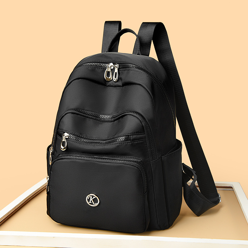Oxford Fabric Backpack For Women - New Korean Style Fashion Simple Large Capacity Multifunctional Casual Travel Bag - Thumbnail 3