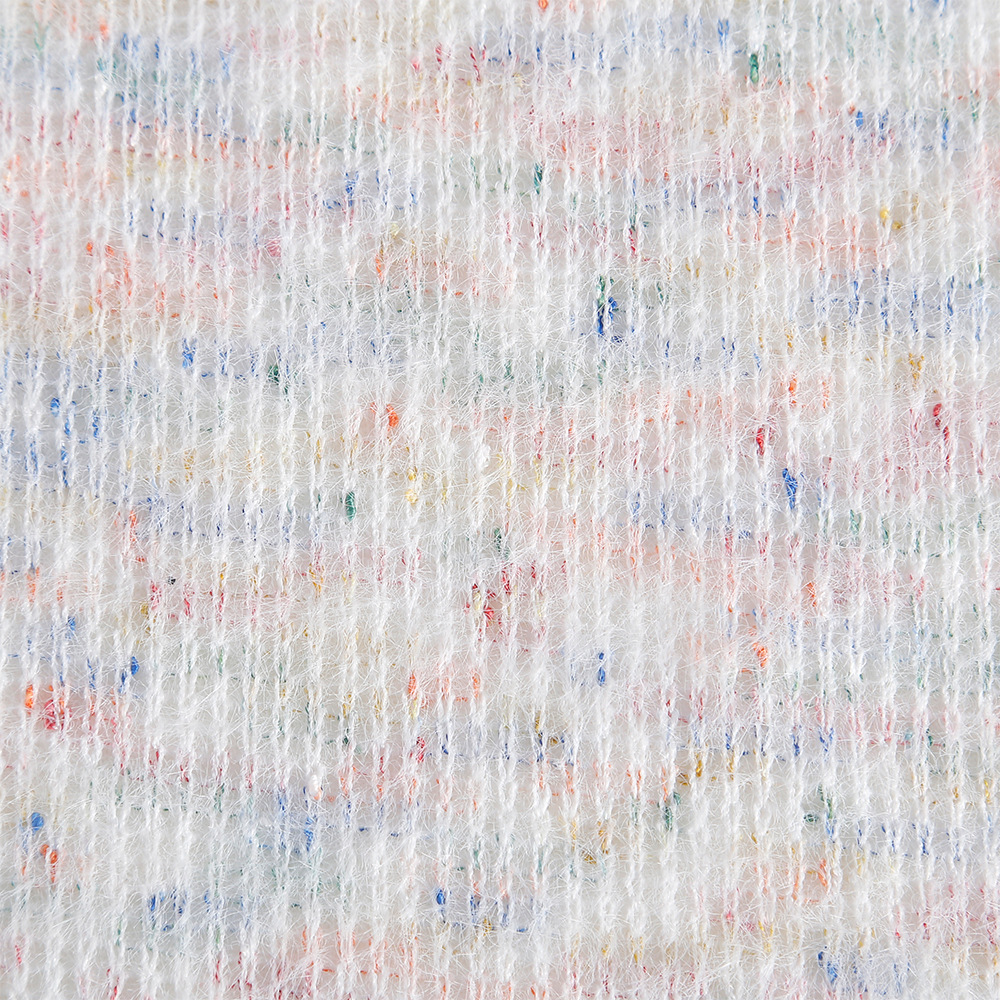 Rainbow knitted cloth, Chanel style