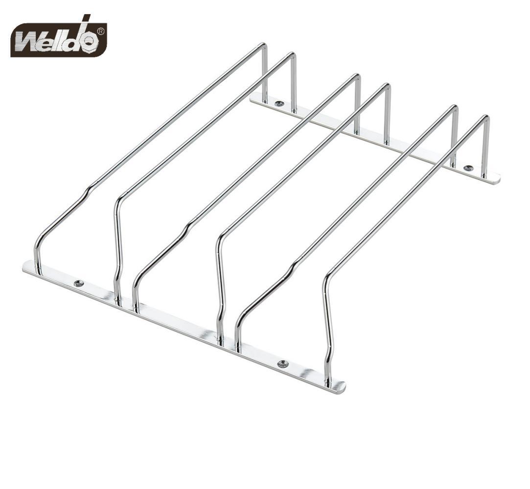 Welldo纬东 厨房悬挂式多排酒杯架吧台悬挂式多排酒杯架