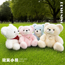 可爱围巾小熊泰迪熊公仔毛绒玩具抱抱熊玩偶布娃娃送闺蜜生日礼物