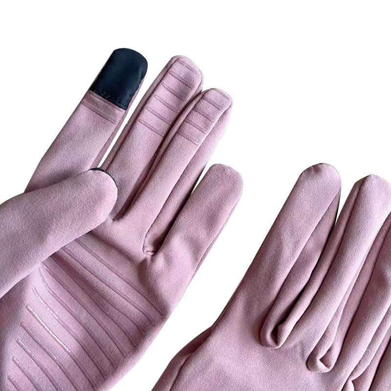 Travel soft elastic demi-season keep warm gloves for beloved