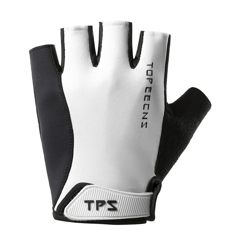 Guantes deportivos y de fitness para hombre, ejercicio de dominadas, barra horizontal antideslizante, medio dedo, guantes de ciclismo y montañismo para hombre