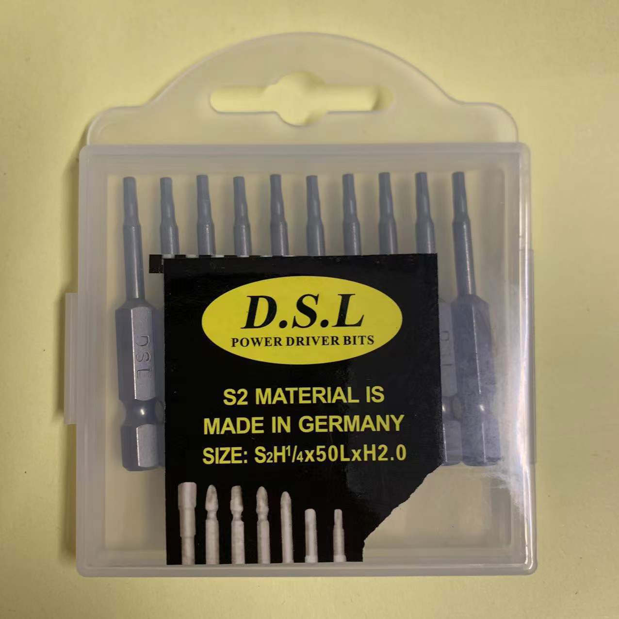 FUENTE fabricante DSL Alemania S2 cabeza de lote hexagonal de una sola cabeza de acero endurecido cabeza de lote hexagonal especificaciones completas