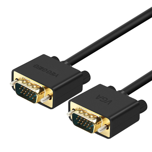 VGA male-to-male computer monitor connection cable for projector and high-definition TV, VGA 3+6 high-definition cable