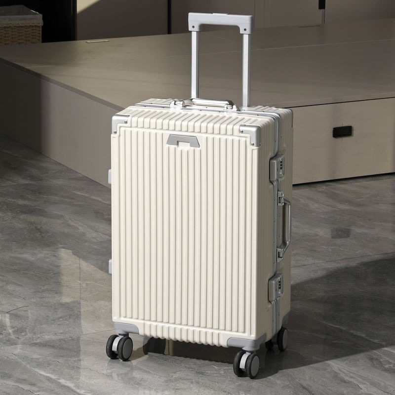 Durable universal capacious suitcase for men and women