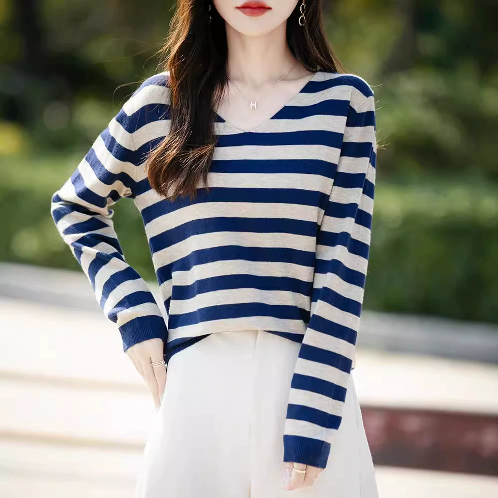 Оптовая продажа осень новый повседневный свитер с длинным рукавом с длинным рукавом