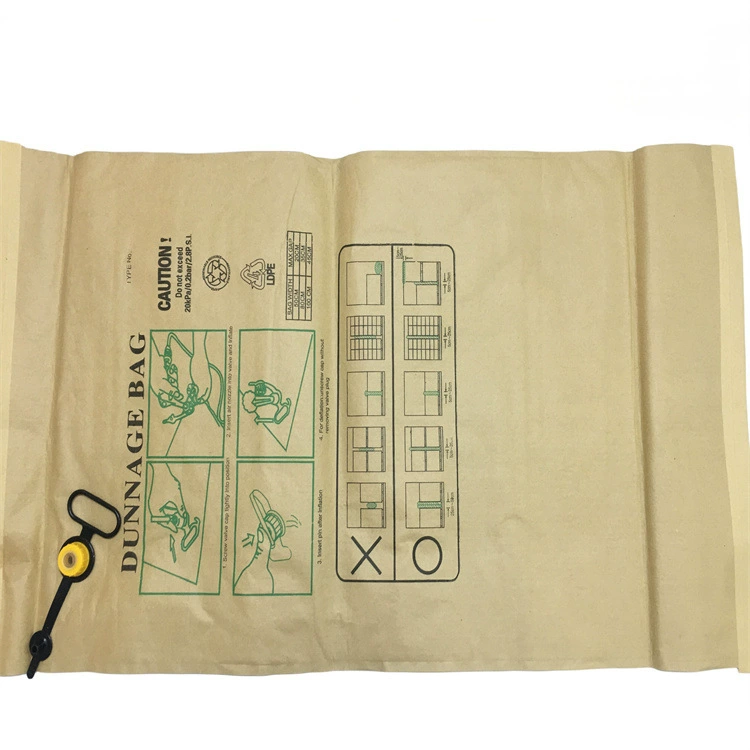 Синьцзян контейнер надувная сумка крафт-бумага надувная сумка Ляонин заполненный надувной сумка грузовой антиколлапс антиколлапс амортизирующий буфер воздуха