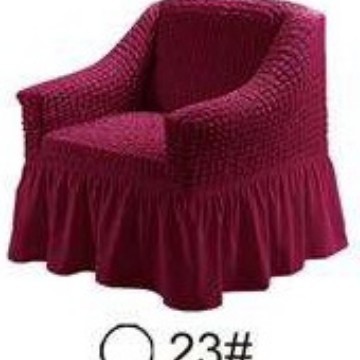Cubresofá Seersucker universal, de poliéster elástico con falda, decoración para todas las estaciones, venta directa de fábrica.