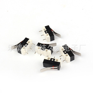 1A 2A small micro switch bent handle bent foot wheel mouse switch small mouse micro switch