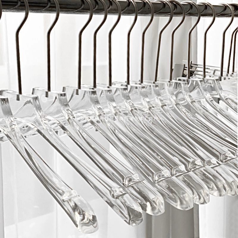 Магазин одежды, имитация акриловых вешалок для одежды, оптовая продажа, вешалки для одежды, нескользящие бесшовные угловые вешалки для одежды, вешалка для брюк, поддержка одежды