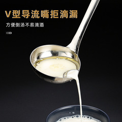 304 Oil-Removing Spoon, Oil-Filtering Spoon, Grease-Removal Spoon, Soup-Skimming Spoon, Oil-Separating Device, Oil-Leaking Spoon, Postpartum Oil-Draining Spoon
