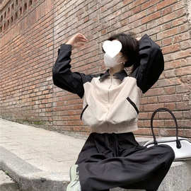 外套冲锋衣外搭休闲服女夹克2025秋冬小个子外套早秋风衣女