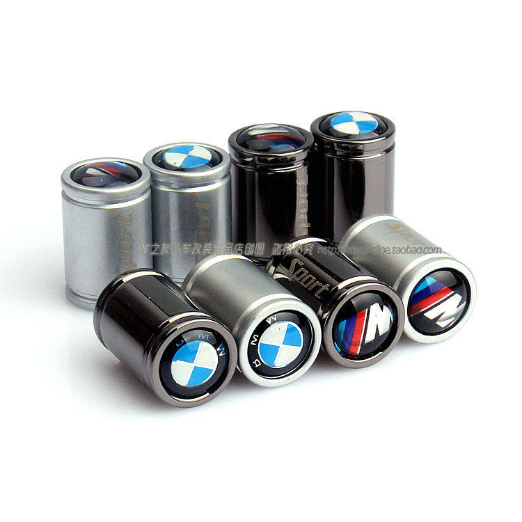 Suitable for universal tire valve caps for 3 Series, 7 Series, 1 Series, X1, X3, X5, X6, GT modified car tire valve caps screws