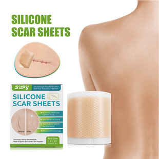 Foreign Trade Cross-border Silicone Gel Scar Skin Care Patch Waterproof Desalination of New Injury and Old Injury Repair Skin Care Body