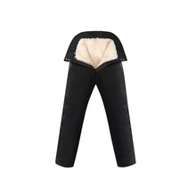 厂家批发 羊剪绒皮毛 可拆卸活里活面 男试休闲皮裤