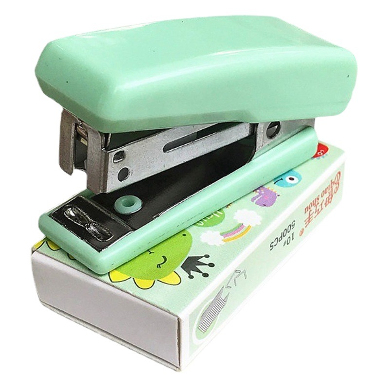Creative Cartoon Animation Dinosaur Stapler Set Sanrio Mini Book Stapler Student Supplies Prizes Back-To-School Gifts