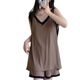 Korean Style Explosions with Chest Pad Sling Pajamas Women's Summer New Sleeveless Vest Solid Color Shorts suit Home Clothes
