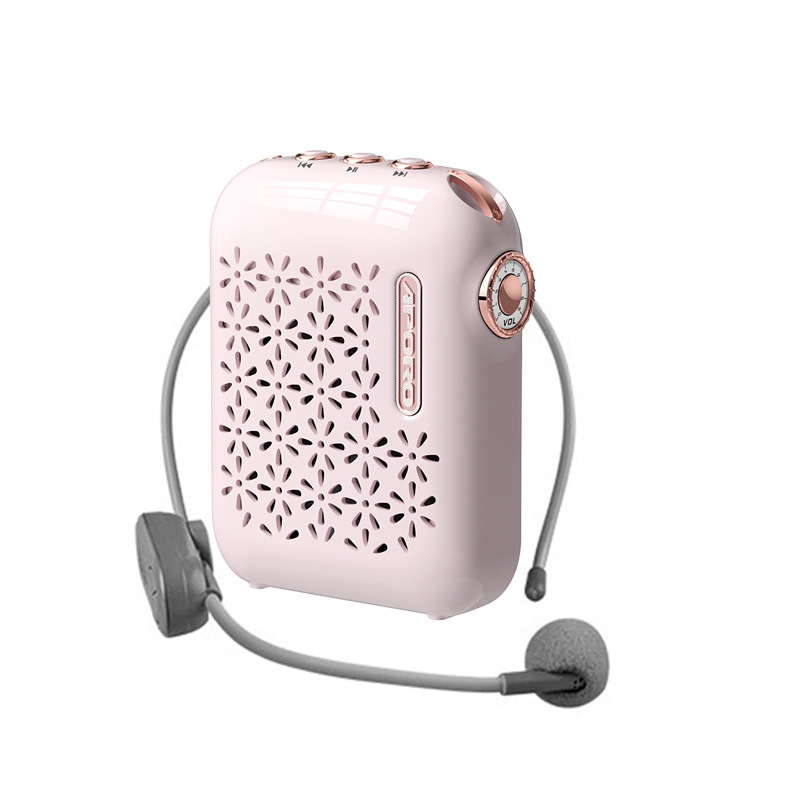 Amplificador de Voz Inalámbrico Bluetooth APORO T26 Bluetooth 5.0 de Plástico para Profesores y Guías Turísticos image 7