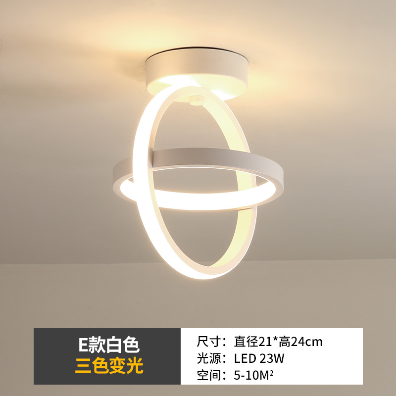 Cuerpo humano inducción entrada luz pasillo luz escaleras guardarropa balcón luz de techo moderno minimalista