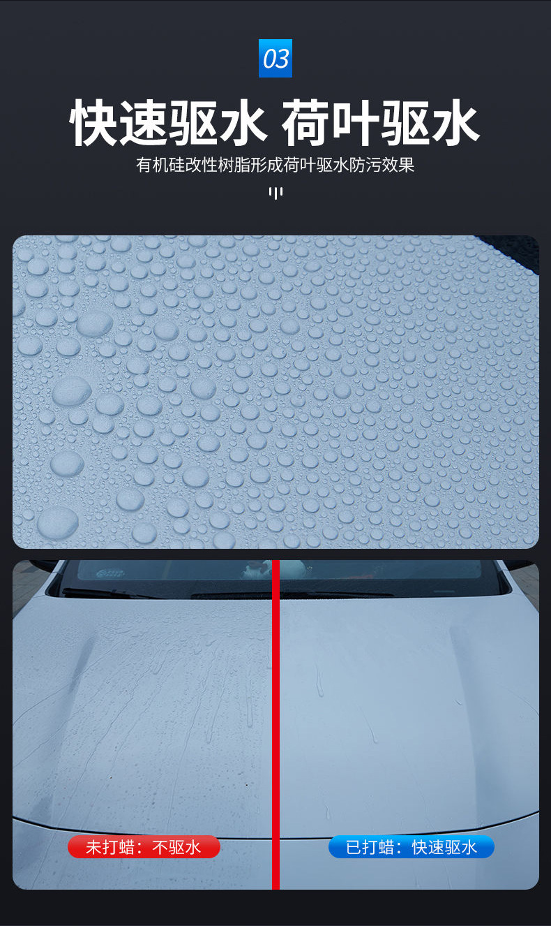 Shikai Xc Car Wax White Car Paint Special Wax Pearl White Glazing Maintenance Crystal Wax Solid Coating Protective Wax