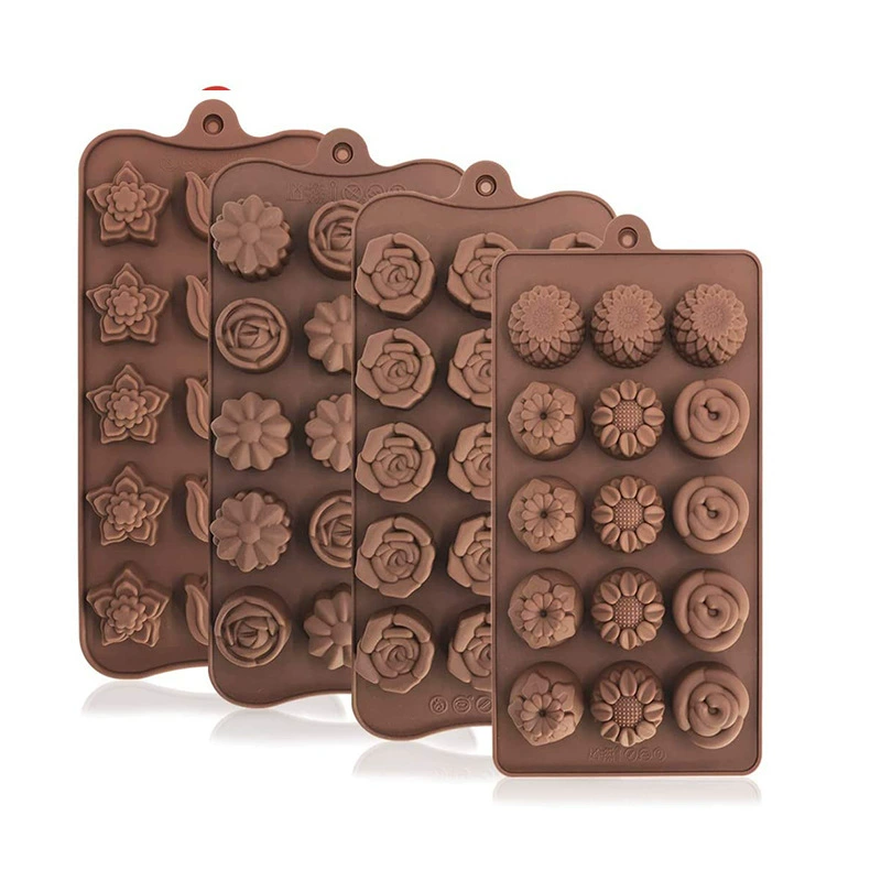 Dubai chocolate silicone mold making complementary nut candy energy bar cake baking tool abrasive tool