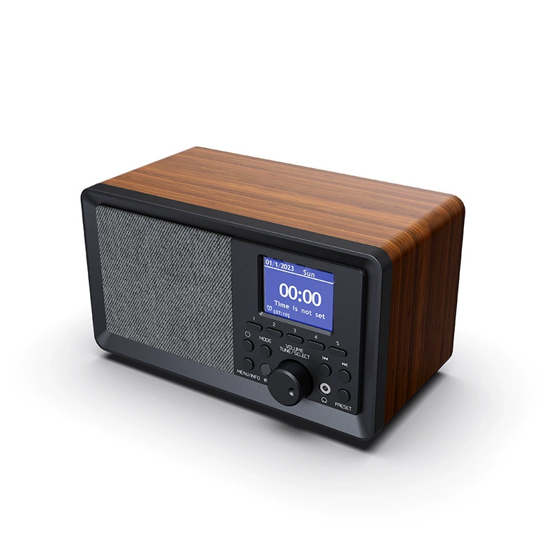 Трансграничное ретро-радио Bluetooth DAB цифровое аудио вещание экспортируется портативное минималистичное наружное радио