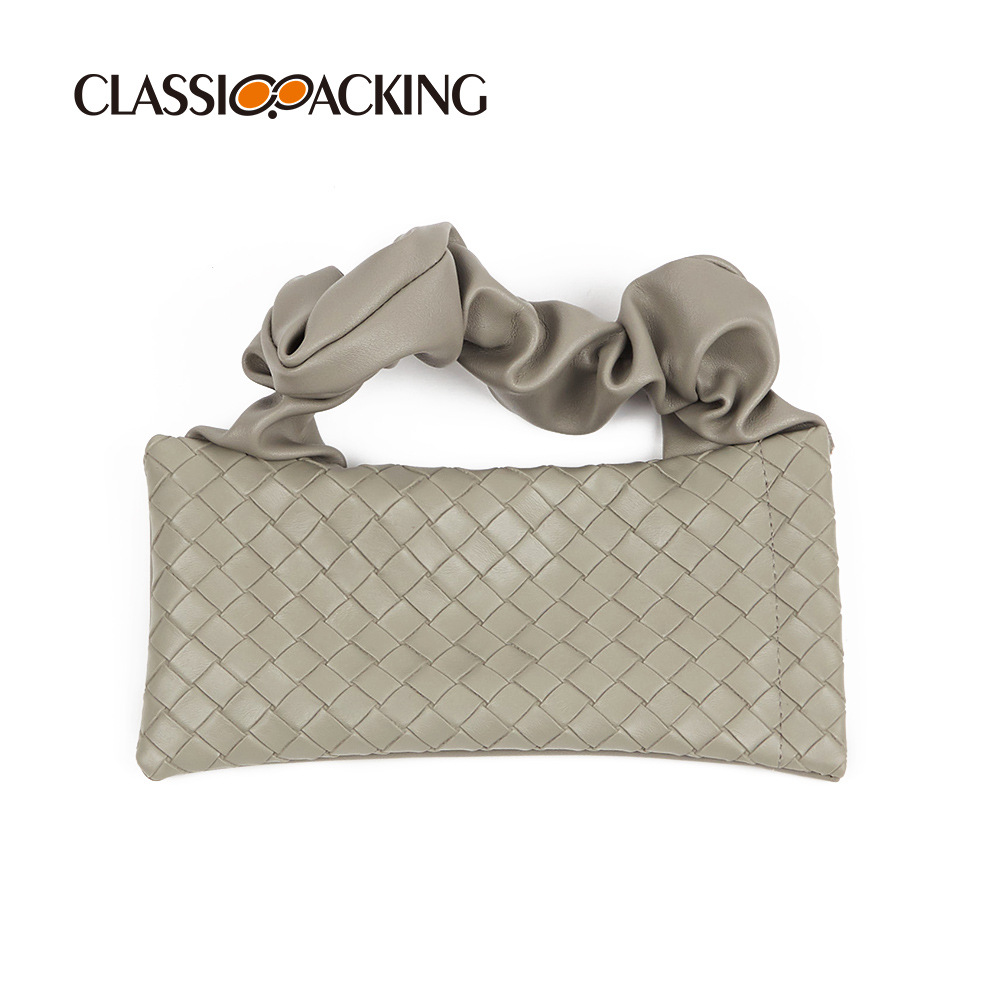 Fábrica al por mayor gafas bolsa moderna simple portátil gafas de sol bolsa original tejido diseño gafas bolsa de almacenamiento