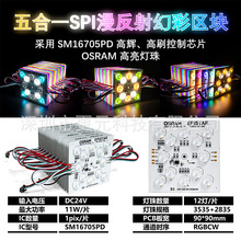 SM16705PD 12��RGBCW�òʸ���������ģ������Դ��Ĥ�컨����24V