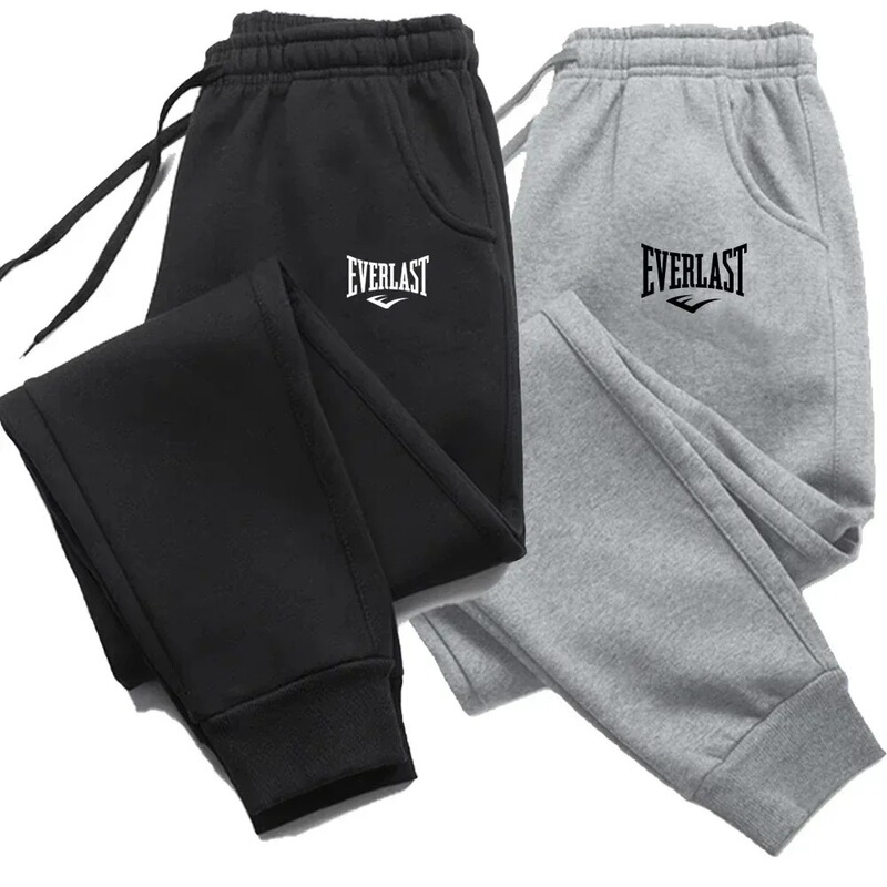 New Printed Pants Everlast Men's and Women's Running Pants Jogging Pants Sports Casual Pants Fitness Pants