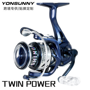 海钓适用纺车轮全金属7+1BB浅线杯路亚渔线轮跨境厂家专供批发