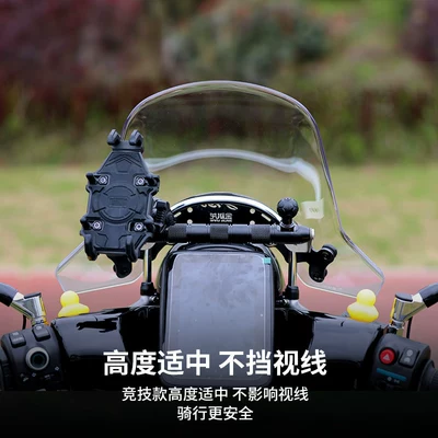 Motorcycle front windshield — Panel