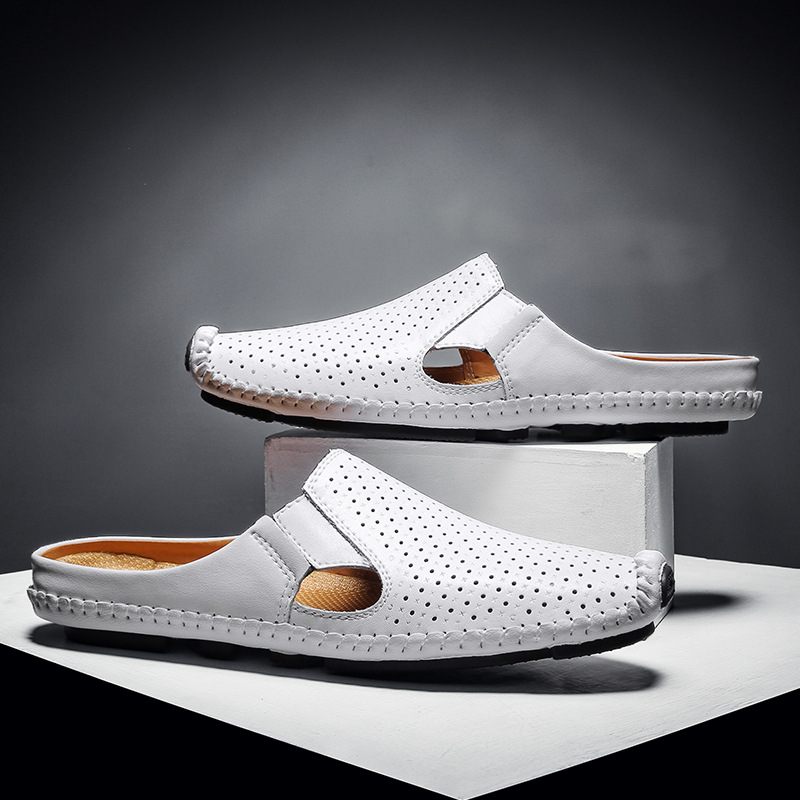 2025 new summer men's hollow beanie shoes men's fashion trend casual…