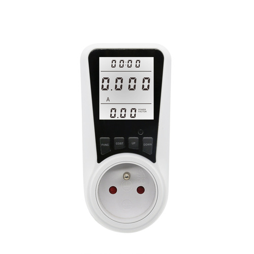 Backlight Home Smart Electric Energy Meter Power Voltage Current Billing Measurement Socket