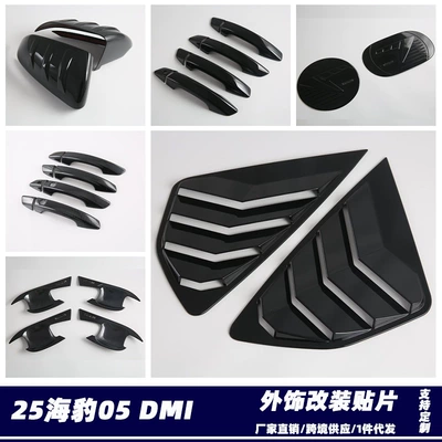 Suitable for Byd25 Seal05 Dmi/Seal5 Exterior Modification Reflective Cover Rear Window Shutter Handle m