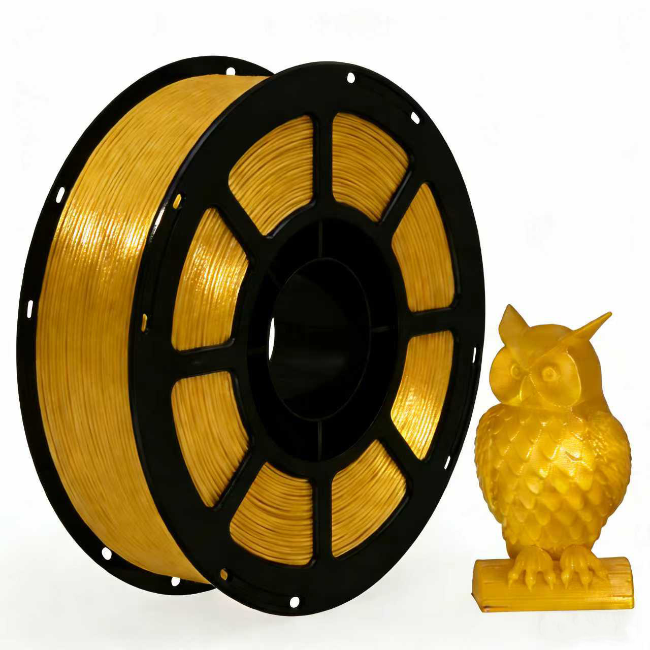 Coredi 3D Printer PETG Material consumible Impresión de alta velocidad 1,75 mm Cinta plana limpia degradable 1KG