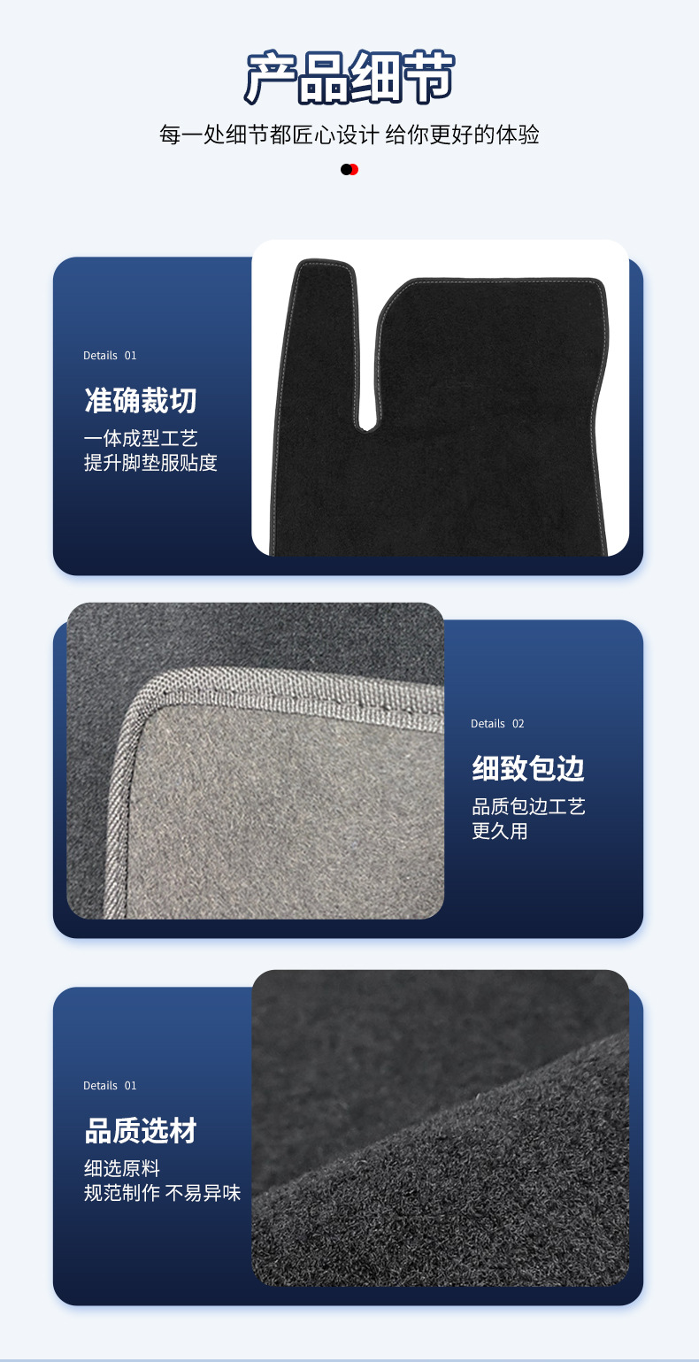 Suitable for All Honda Car Models, Custom-Made Dirt-Resistant Velvet Floor Mats for Honda Crv